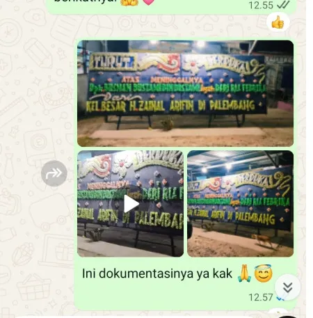 Pengiriman Papan Bunga Duka Pondok Pucung